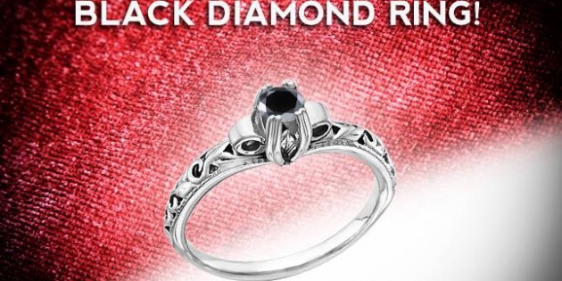 Jewelry Sweepstakes: Win a Black Diamond Art Deco Ring!